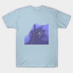 Magic Tree at the Ocean by night T-Shirt